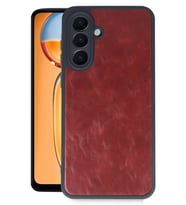 Galaxy A26 Kılıf Aras Deri Kapak - Bordo