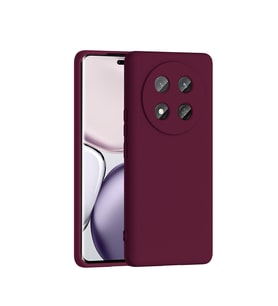 Honor Magic 7 Lite Uyumlu Kılıf Zore Mara Lansman Kapak (Koyu Mor)