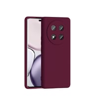 Honor Magic 7 Lite Uyumlu Kılıf Zore Mara Lansman Kapak (Koyu Mor)