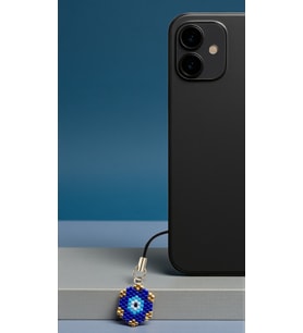 Miyuki Boncuk El Yapımı Nazar Boncuğu Telefon Çarmı - Charm