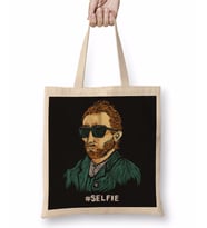 Van Gogh Master Of The Selfie Bez Çanta Uzun Saplı