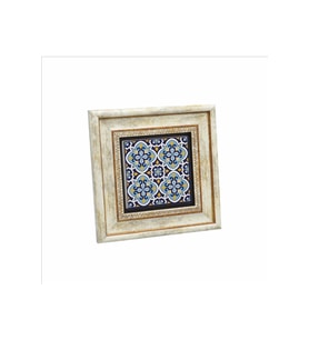 İtalyan Deseni Baskılı Taş Tablo 20x20