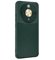 Mey İthalat® Huawei Honor Magic 8 Lite Auto Focus Karbon Kapak - Koyu Yeşil