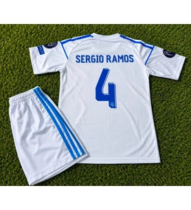 R.E.A.L M.A.D.R.İ.D 2018 KİEV SERGİO RAMOS ÇOCUK FORMASI 2 Li SET