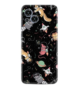 Reeder S23 Max Pro Kılıf Silikon Desen Özel Seri Planet Animals 1771