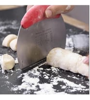 Paslanmaz Çelik Hamur Kesme ve Şekillendirme Spatulası