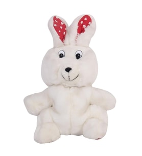 Kukla Tavşan Beyaz Peluş 31 cm