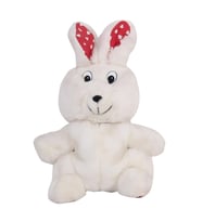 Kukla Tavşan Beyaz Peluş 31 cm