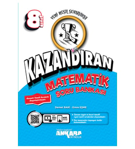 Ankara Yayıncılık 2025-2026 Müfredat 8. Sınıf Kazandıran Matematik Soru Bankası (Çok Renkli)