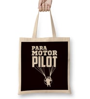 Paramotor Pilot Paramotoring Extreme Sports Paragliding PPG Bez Çanta Uzun Saplı