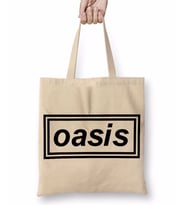 Oasis Müzik Gurubu Bez Çanta Uzun Saplı