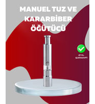 Ergonomik Tasarımlı, Nem Geçirmez Kapaklı Baharat Öğütücü
