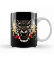 Tiger's Passion Kupa Bardak Porselen