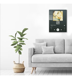 DECORITA Youtube Barkodlu Cam Tablo Tarkan - Ölürüm Sana 30cm x 40cm
