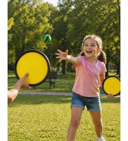 Catch Ball Set 2 Kişilik Top Yakalama Oyunu Çocuk Aktivite Seti