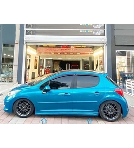 peugeot 207 marşpiyel takımı - R MODEL  - PLASTİK