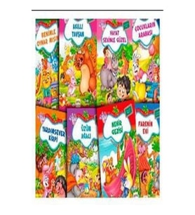 Neşeli Orman Hikayeleri Dizisi (8 Kitap - Küçük Boy)
