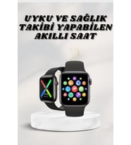 Akıllı Saat Wireless Şarj Yüksek Çözünürlüklü Müzik Dinleme Sesli Cevaplama - Lisinya