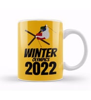 Winter Olympics Beijing 2022 Kupa Bardak Porselen