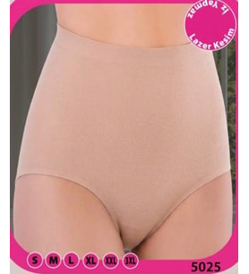 Ten Lazer Kesim Yüksek Bel Korse Külot – Toparlayıcı Şekillendirici Slip S-3XL 5025
