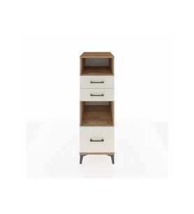 Kronos Dolap 2 Raflı 3 Çekmeceli 44x59x134 Çam-Aytaşı