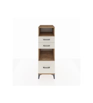 Kronos Dolap 2 Raflı 3 Çekmeceli 44x59x134 Çam-Aytaşı