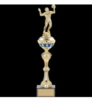 ODAK KUPA - Figürlü Kupalar - Voleybol Erkek Figürlü Kupalar FG-063 B - 48 cm