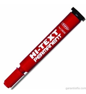 Hı-Text 830 PB Kırmızı Permanent Koli Kalemi