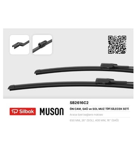 SİLECEK SÜPÜRGESİ LEON 650-400MM 13-