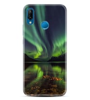 Huawei P20 Lite Mate 10 20 Lite Pro P40 Lite KılıfDesemli Silikon Kuzey Işıkları 1327