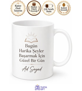 Kişiye Özel İlham Köşesi Baskılı Kupa Bardak İsimli Hediye