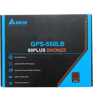 Delta GPS-550LB 550W Gerçek Güç 80+ Bronz Sertifikalı Güvenilir PSU