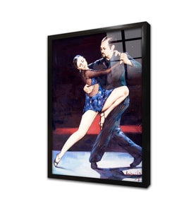 Tango Yapan Çift Çerçeveli Cam Tablo