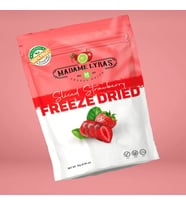 MADAME LYRAS Freeze Dried 4 Adet Dilim .Çilek Paketi (16gr)