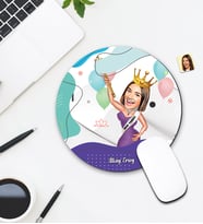 Kişiye Özel Karikatür Miss Turkey Tasarımlı Mouse Pad 079