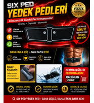 Six Ped Yedek Pedleri İle Cihazınızı Yenileyin, Antrenman Gücünü Artırın.