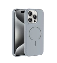 Apple iPhone 15 Pro Kılıf M-safe Şarj Özellikli Zore Meta Kapak
