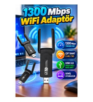 AC1200 USB WiFi Adaptör – Taşınabilir Kablosuz Bağlantı Çözümü