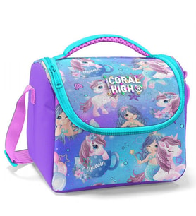 Coral High Mor Pembe Unicorn Isı Yalıtımlı Beslenme Çantası - Kız Çocuk