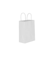 Kraft Çanta Beyaz 19x24x10-10 adet