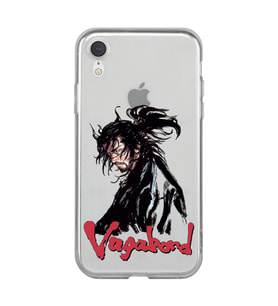 Iphone XR Uyumlu Vagabond Anime Desenli Şeffaf Telefon Kılıfı