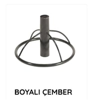 Hekim taburesi (bar taburesi) boyalı çember