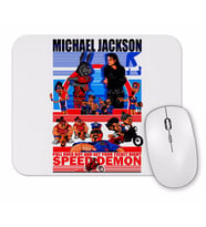 Speed Demon Michael Jackson Mouse Pad