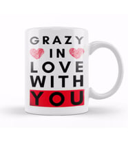 GRAZY IN LOVE WITH YOU Kupa Bardak Porselen