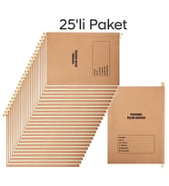 Metal Askılı Personel Özlük Dosyası 8 Yapraklı 25 Li Paket