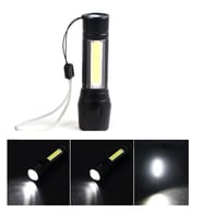 Mini Çok Güçlü Şarjli El Feneri Xpe-cob Led Wt-030