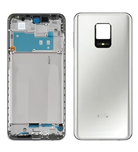 Xiaomi Redmi NOTE 9S FULL Kasa Arka Kapak Takım BEYAZ