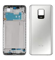 Xiaomi Redmi NOTE 9S FULL Kasa Arka Kapak Takım BEYAZ