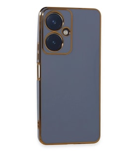 Durukar® Vivo Y27 Kılıf Volet Silikon - Mavi