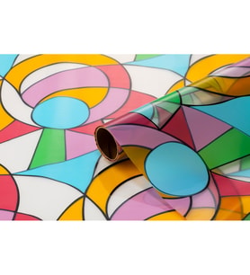 Bigpoint Yapışkanlı Folyo 2m Vitray Desen No:60 x 12 Rulo